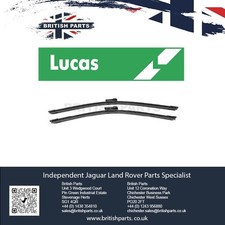 Front Wiper Blade Set RH/LH Freelander 2 RHD Lucas Original Airflex Twinpack