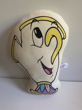 Beauty And The Beast Chip Tea Cup 3D Cushion Pillow Primark Home