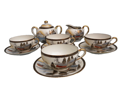 Handpainted roxy china - handpainted,