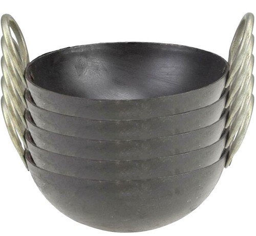 Iron karahi kadai - iron,