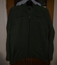 ADIDAS OLIVE GREEN MULTI POCKET MILITARY JACKET SIZE XXL 2XL IAN BROWN