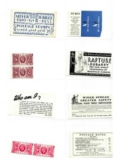 KING GEORGE Vth BOOKLET BB16(302) EXPLODED.