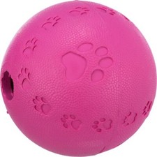 Dog Activity Snack Ball Natural Rubber Treat Dispensing Toy Trixie 11 cm LARGE