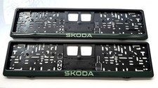 2 x New Skoda logo Green   -
