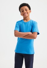 Kids Plain T-Shirt Boys Girls