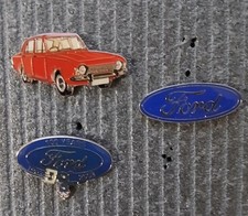 RED FORD CORSAIR ENAMELED