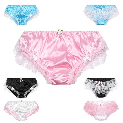 Satini frilly sissy - sissy, soft