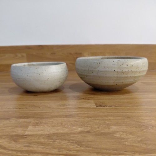Pair studio pottery beige - studio,