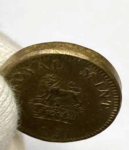 Rare 1821 royal mint - rare,