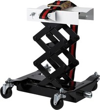 450lb Low Profile Transmission Jack 7-23" Auto Repair Lifting Jack w/Wheel Black
