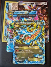 Mega M Charizard EX Flashfire Holo Full Art Jumbo Card 69/106 Pokémon BUNDLE