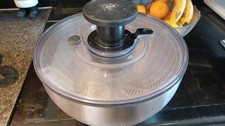 Large Stainless Steel Salad Spinner ..oxo