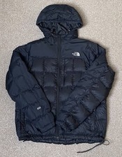 The North Face 800 Fill Down Men's Black Puffer Jacket SUMMIT SERIES Size Large