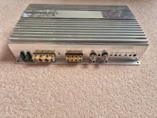 Genesis MiniBlock Car Amplifier – Fully Working – Cosmetic Damage / Missing Plat