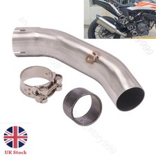 Exhaust Pipe Mid Connect Pipe Slip On 2"Modified For DUKE ADV 390 250 125 RC390