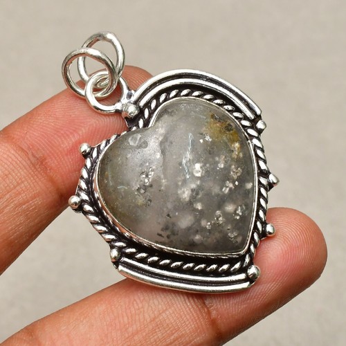 Black sunstone gemstone 925 - black,