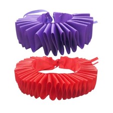 Handcraft Ruffled Collar Neck