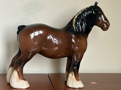 Beswick shire horse model - model, 818