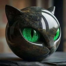Luxury Black Cat Resin