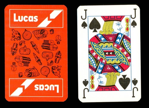 Playing card single - , lucas