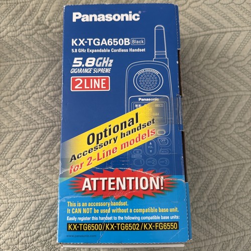 Panasonic tga650b 8ghz - panasonic, kx-tga650b
