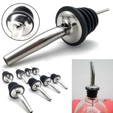 Sauce Drink Liquid Pourer 1/4PCS Free Flow Bottle Dispenser Pour Spout Stoppers