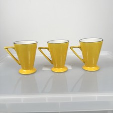 3 x Churchill Yellow With Blue