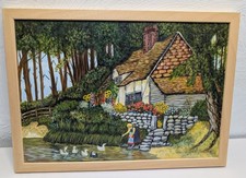 Vintage Oil on Canvas Painting