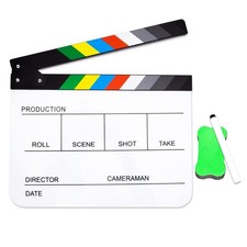 Acrylic Plastic Clapper Board