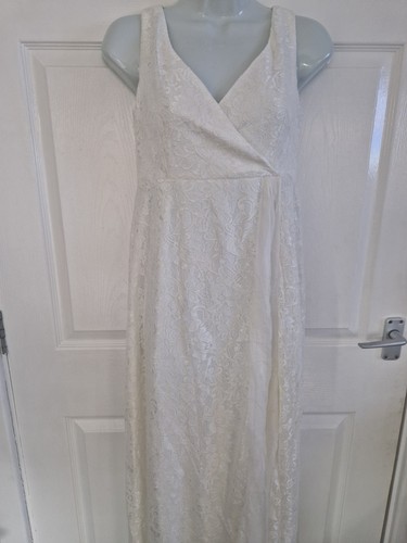 Tiffany rose white lace - white,
