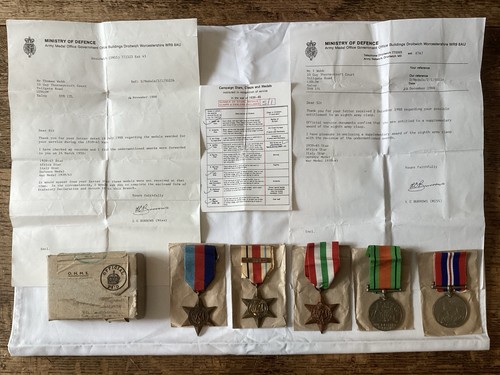 Genuine wwii medal set war - wwii,