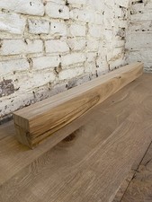 British Oak Posts Beam Lintel Reclaimed Character Mantel Board Plank Slab