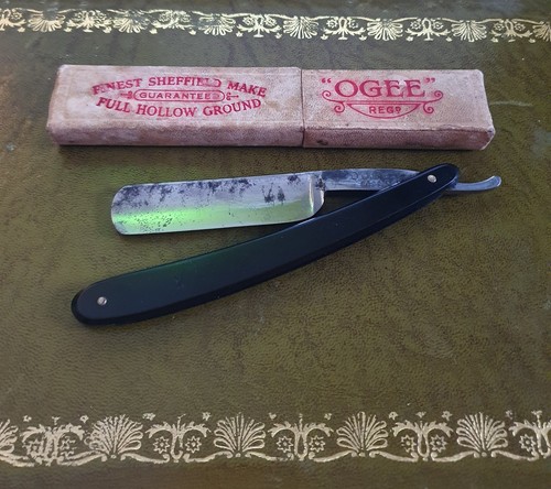 Ogee straight razor sheffield - straight,