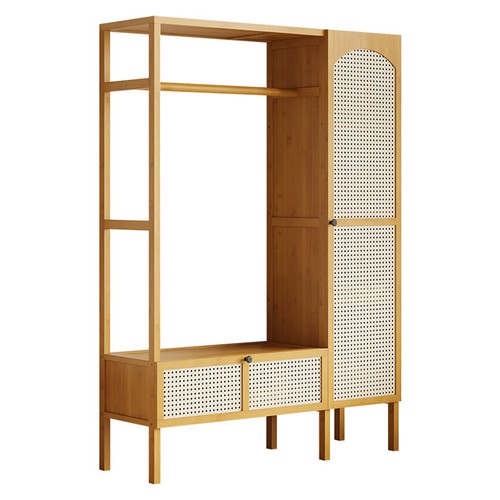 Bedroom wardrobe with hanging - bedroom,