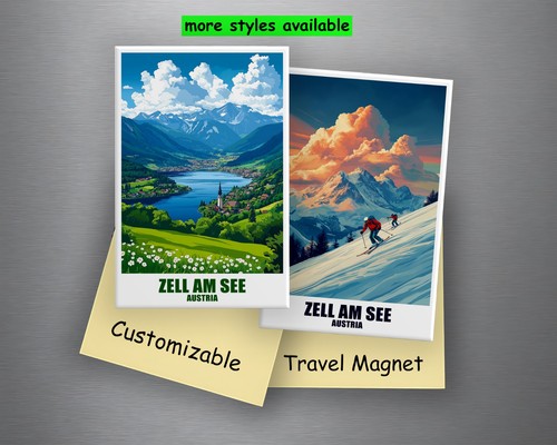 Zell see fridge magnet - zell,