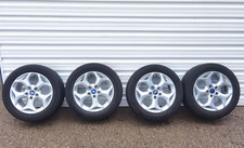 FORD CMAX MK2 FOCUS 16" ALLOY WHEELS 215/55 ZR16 AM5J1007EC 2011-2015 FAST P+P