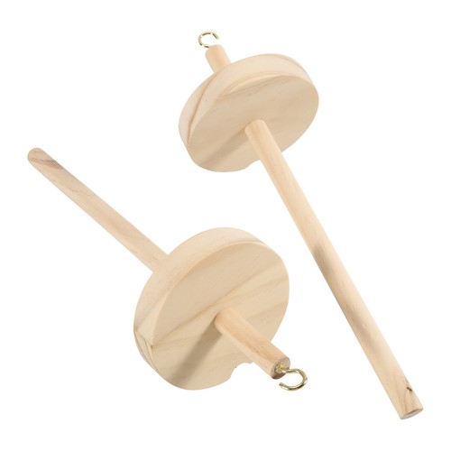 2pc diy drop spindle top - drop, whorl