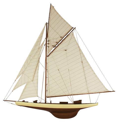Semihull sailing yacht model - semihull,
