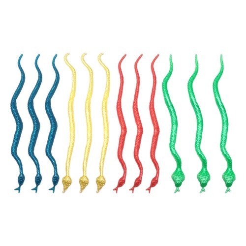 Pcs snake toy fake - toy,