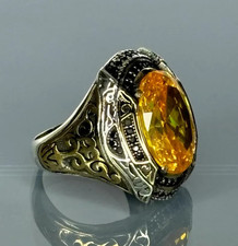 Citrine Sterling Silver Ring