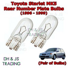 For Toyota Starlet Rear Number