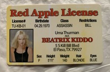 Beatrix Kiddo Uma Thurman Kill