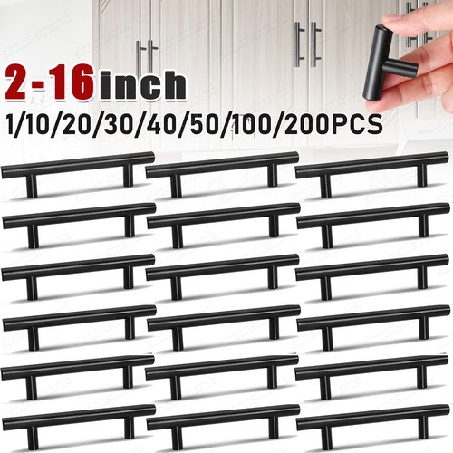 Matte black kitchen cabinet - matte,