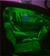 Bright Green LED Map Reading