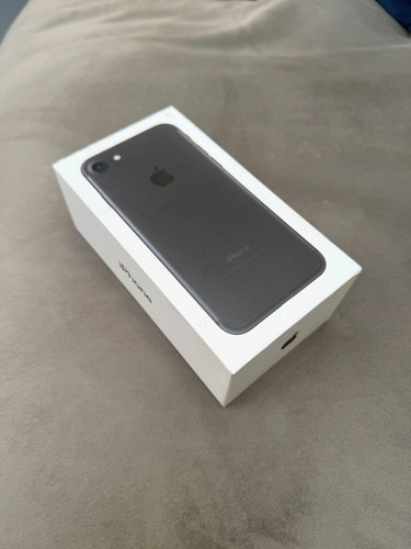 Empty box for black iphone - box,