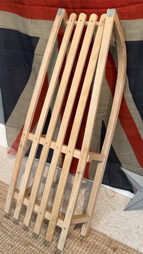 Vintage wooden sledge great - vintage,