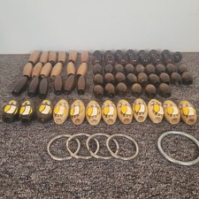 Wooden Macrame Beads Owls Googly Eyes Crafts Bundle 69 Beads