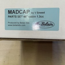 Belair Scale half madcap by vic Smeed 46in cabin 1.3cc Scale Kit RC Aircraft 