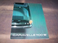 1966 Renault Caravelle 1100 S Top Rarity Stunning Brochure!!!
