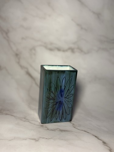 Troika smooth glaze slab vase - troika,